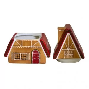 Pojemnik Ceramiczny Domek 27 cm