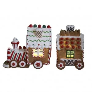 Pociąg Piernikowy Led 21 cm