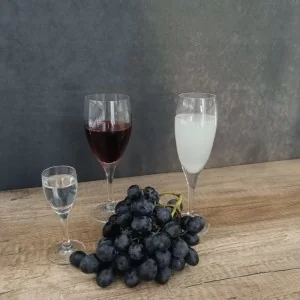 Komplet 18 kieliszków wino, wódka, szampan Krosno - Gabi Line