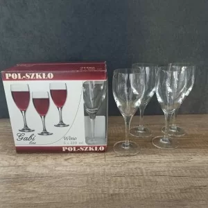 Komplet 18 kieliszków wino, wódka, szampan Krosno - Gabi Line