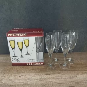 Komplet 18 kieliszków wino, wódka, szampan Krosno - Gabi Line