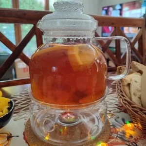 Dzbanek z zaparzaczem i podgrzewaczem 1,5l  - Termisil Berox