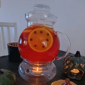 Dzbanek żaroodporny 1,5l z podgrzewaczem - Termisil Kula