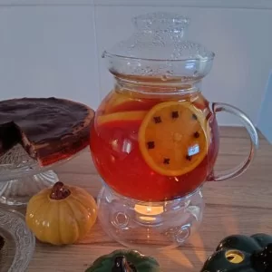 Dzbanek żaroodporny 1,5l z podgrzewaczem - Termisil Kula