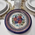 Talerz deserowy 19,5cm dek. 149art - Bolesławiec