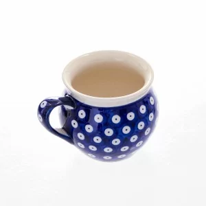 Kubek "beczułka" 300 ml dek. 42 - Bolesławiec