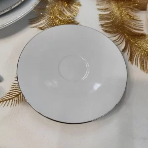 Spodek 14,5 cm do filiżanki 200 ml Karolina- ZEN platin 23013