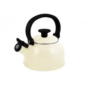 Czajnik emaliowany 1,6l kremowy Forchetto - Retro