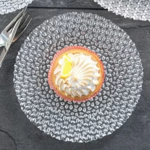 Talerzyk deserowy szklany 21 cm Villa Italia - Diamond