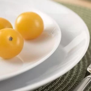 Komplet talerzy 6/18 biały Lubiana - Boss