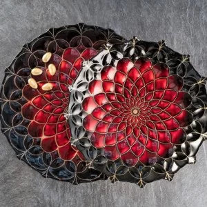 Talerzyk deserowy szklany 21 cm Villa Italia - Robusta