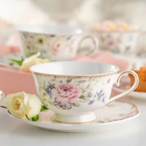 Filiżanka ze spodkiem 200 ml Villa Italia - Kate