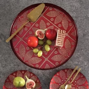 Patera do ciasta szklana 32 cm Villa Italia - Mimoza