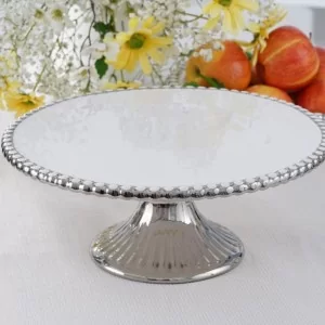 Patera do ciasta ceramiczna 31 cm Villa Italia - Chantal