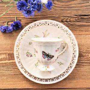 Serwis do kawy herbaty na 6 osób Villa Italia - Leda Ivory