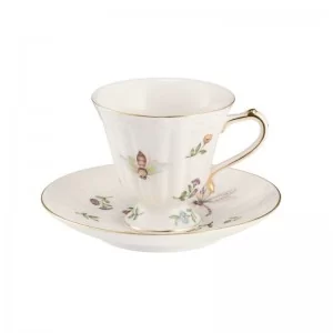 Serwis do kawy herbaty na 6 osób Villa Italia - Leda Ivory