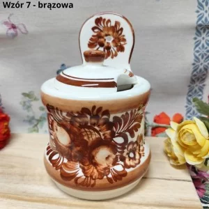 Solniczka mała / pojemnik na sypkie 10,5 cm - Ceramika Cermol