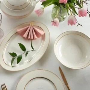 Serwis obiadowy na 12 osób (41 el) z wazą Villa Italia - Celine