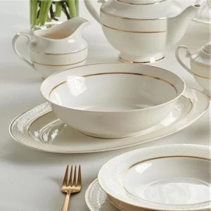 Serwis obiadowy na 12 osób (41 el) z wazą Villa Italia - Celine