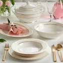 Serwis obiadowy Ćmielów - YVONNE Ola | 12-osobowy 44 elementy
