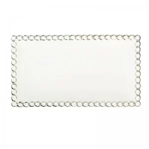 Talerz do ciasta prostokątny 27 x 15 cm Villa Italia - Chantal