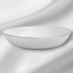 Talerz głęboki 21 cm Chodzież - City Platyna