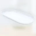 Półmis owalny 29 cm Chodzież - City Biały