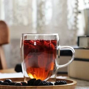 Komplet 2 szklanek z podwójnymi ściankami 300 ml