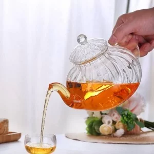 Dzbanek szklany z zaparzaczem 1,2l