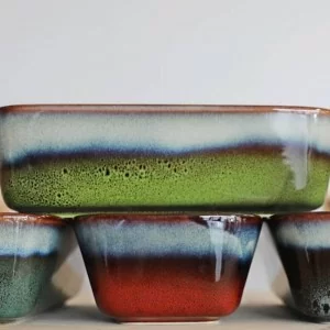 Ceramiczna forma do pieczenia chleba 26 cm MPL - Ombres