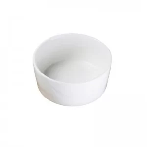 Porcelanowy zestaw bambus patera z 3 miskami Biały