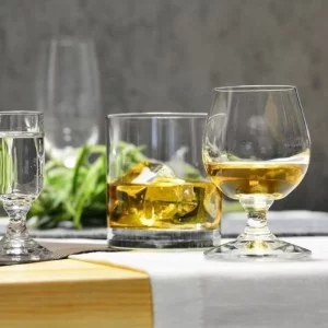 Komplet szklanek do whisky 220 ml (6el.) Krosno - Balance