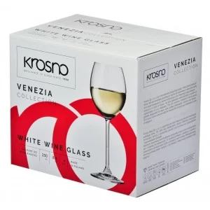 Komplet kieliszków do wina białego 250ml (6 szt.) Krosno - Venezia