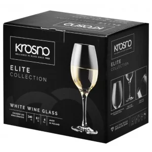 Kieliszki do wina białego 240 ml (6 szt.) Krosno - Eite