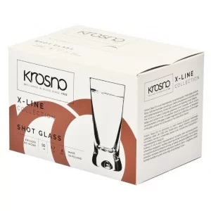 Komplet kieliszków do wódki 50 ml (6 szt.) Krosno - Shot