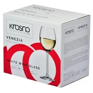 Kieliszki do wina białego 250 ml (6 szt.) Krosno - Venezia