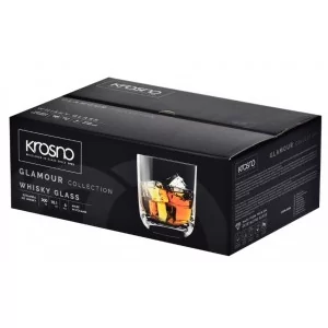 Komplet szklanek do whisky 300 ml (6 szt.) Krosno - Glamour
