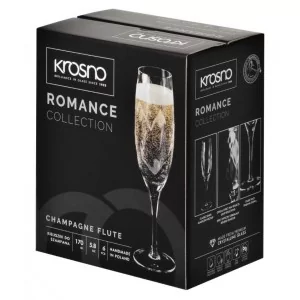 Kieliszek do szampana 170 ml (1 szt.) Krosno - Romance