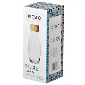 Karafka z korkiem 1L Krosno - Pure
