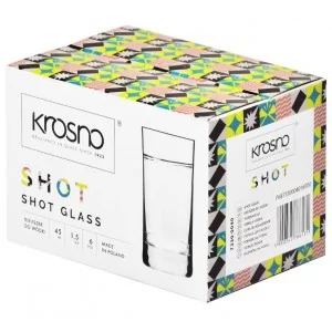 Kieliszki do wódki 40 ml (6 szt.) Krosno - Shot