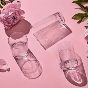 Szklanki wysokie 350 ml (6 szt.) Krosno - Krista Deco