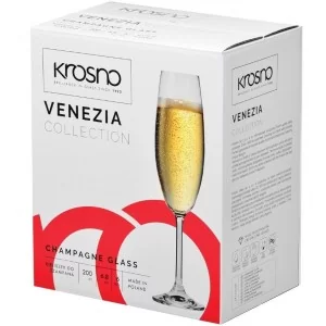 Kieliszki do szampana 200 ml (6 szt.) Krosno - Venezia