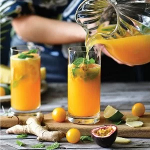 Szklanka long drink 380 ml (1 szt.) Krosno - Romance