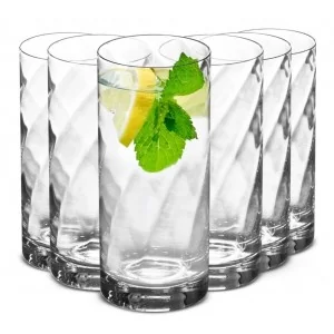 Szklanka long drink 380 ml (1 szt.) Krosno - Romance