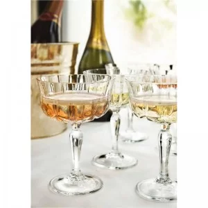 Kieliszki do szampana płaskie 240 ml (6 szt.) RCR - Opera