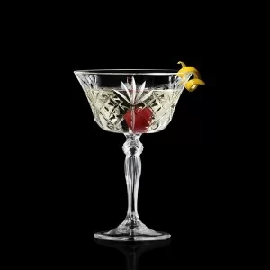 Kieliszki do szampana płaskie 260 ml (6 szt.) RCR - Melodia