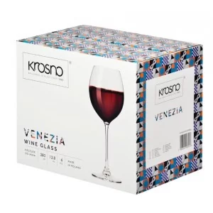 Kieliszki do wina czerwonego 350ml (6 szt.) Krosno - Venezia
