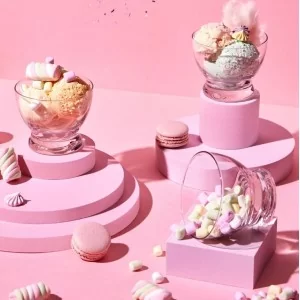 Pucharki do lodów 260 ml (6 szt.) Krosno - Pure