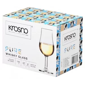 Kieliszki degustacyjne do whisky 100 ml (6 szt.) Krosno - Pure