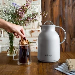 Termos z wkładem szklanym 1L Vialli Design - Amo